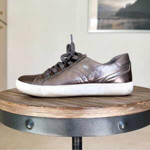 Naturalizer Morrison Oxford Sneaker in Pewter Leather